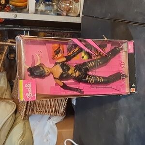 Vintage Catwoman Barbie doll
